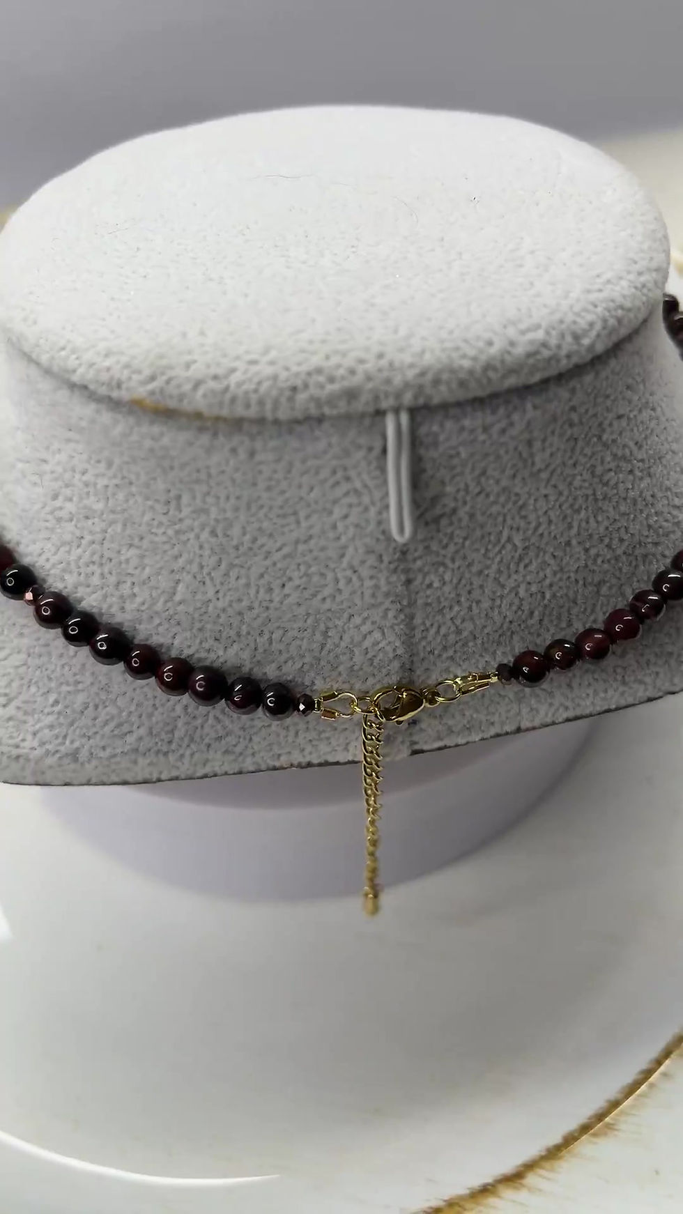 Miniatura: Choker em Pedra Olho de Tigre