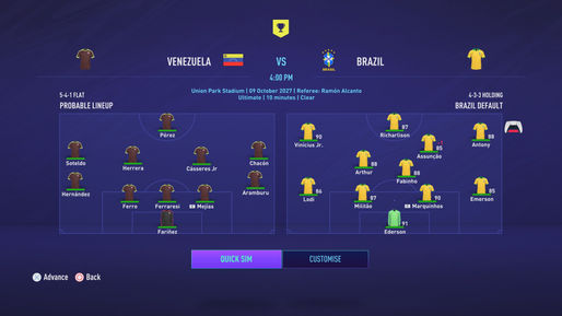 Max Will not selected by manager for match against Venezuela (S09 FIFA World Cup™ Qualifiers 2030)