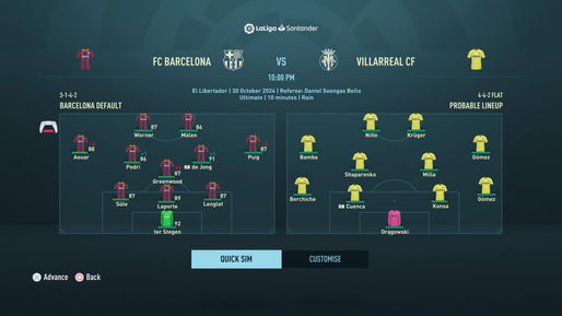 Miller out of the match against Villarreal due to a shoulder injury (S05 LaLiga Santander)