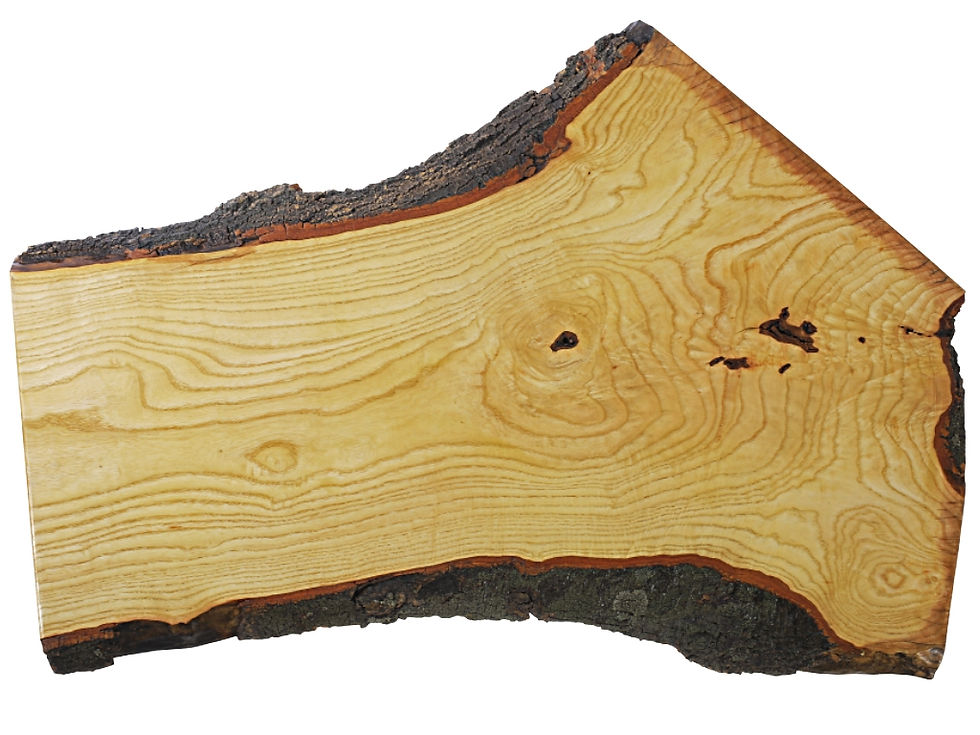 Küçük resim: Demir Ayaklı Doğal Ağaç Dişbudak Sehpa doku