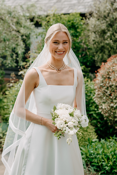 bride rosalie farbridge barn wedding toni todd