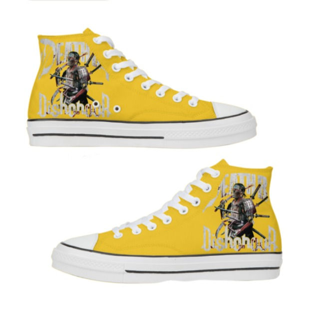 Thumbnail: Death B4 Dishonour "Converse X DB4D High-Top Sneakers"