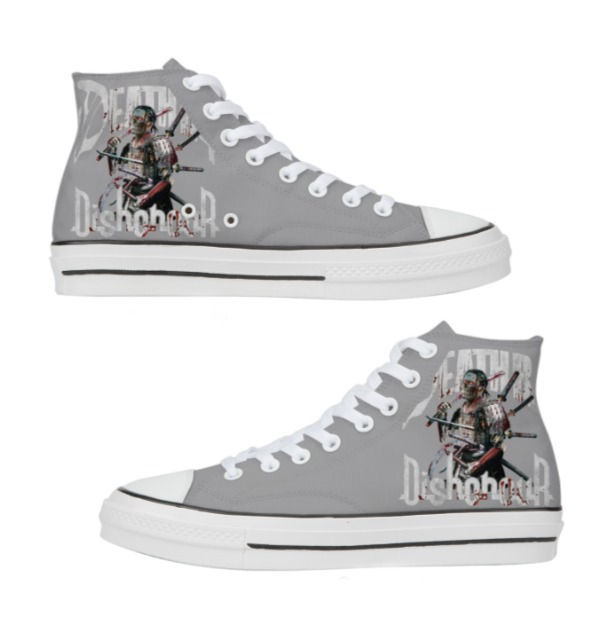 Thumbnail: Death B4 Dishonour "Converse X DB4D High-Top Sneakers"