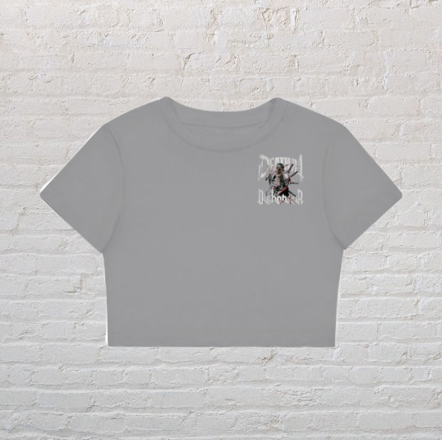 Thumbnail: Death B4 Dishonour "Female Crop-Top" (FRONT/BACK)