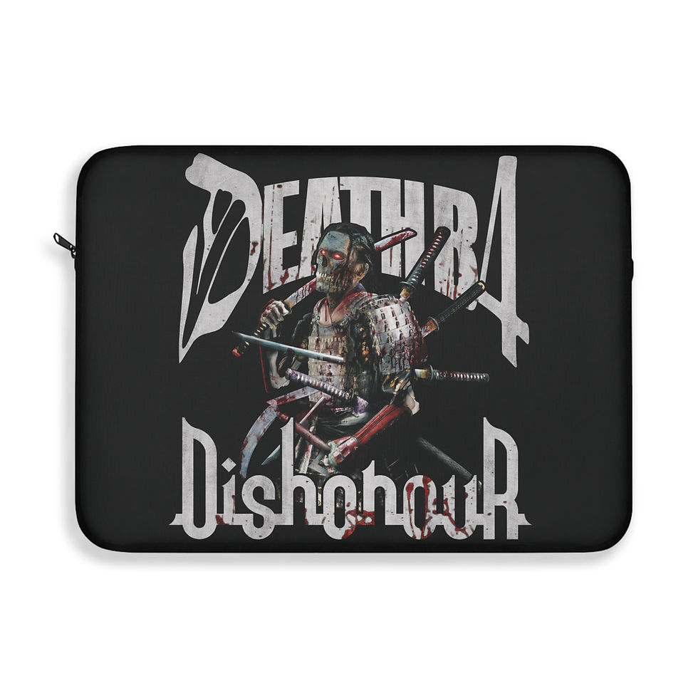 Thumbnail: Death B4 Dishonour Laptop Sleeve