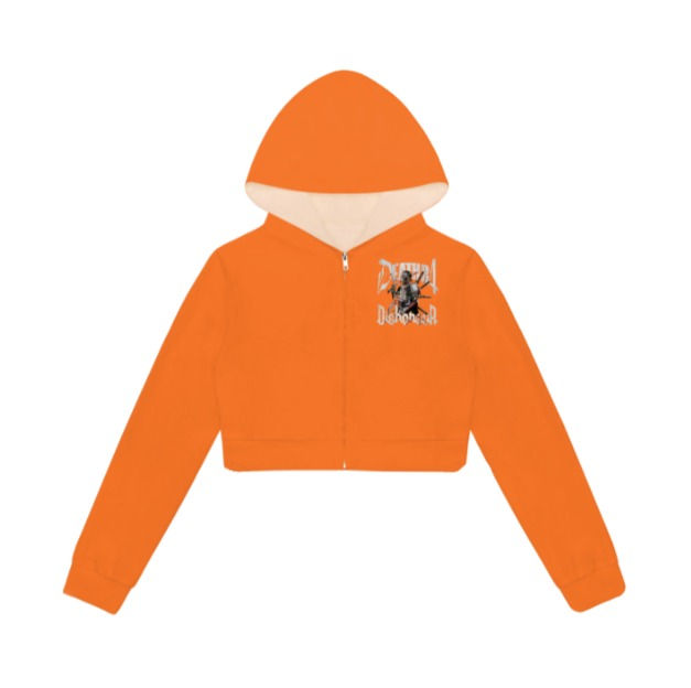 Thumbnail: Death B4 Dishonour "Crop Top Sweater" (FRONT/BACK LOGO)