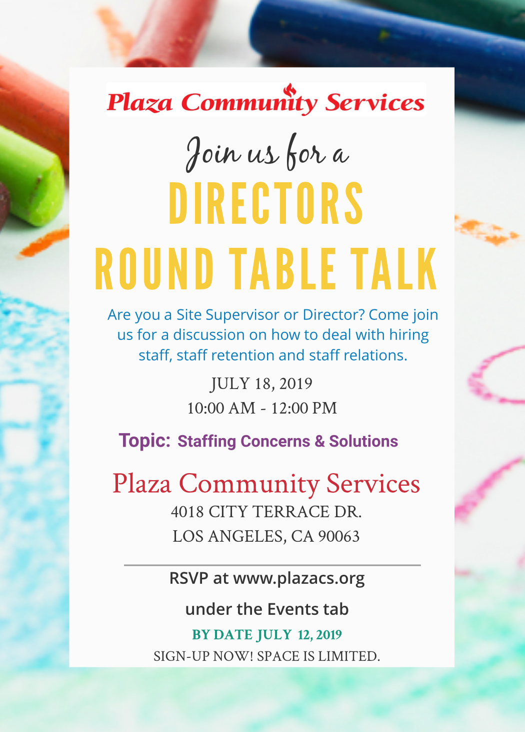 Directors Round Table Talk