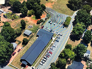 An aerial view of Remedy Church in Concord, NC