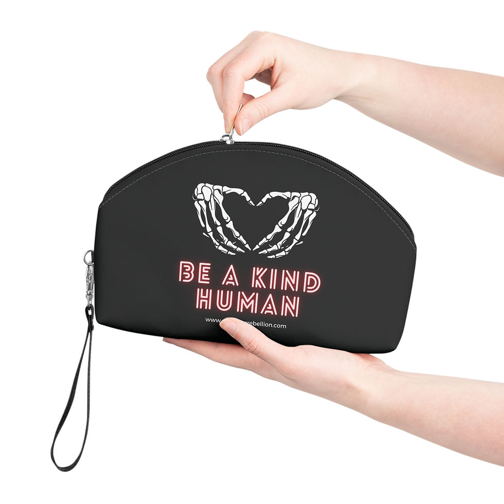 Thumbnail: Be a Kind Human Makeup Bag | Uplifting Gift for Women