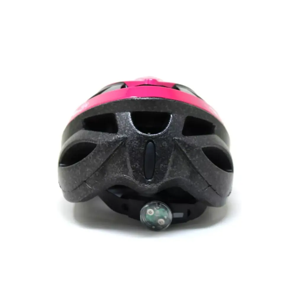 Miniatura: CASCO MTB NT CON LUZ PINK/BLACK - RADICAL MOUNTAIN