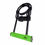 Miniatura: CANDADO U-LOCK LARGO CON PIOLA Y SOPORTE VERDE - ON WHEELS