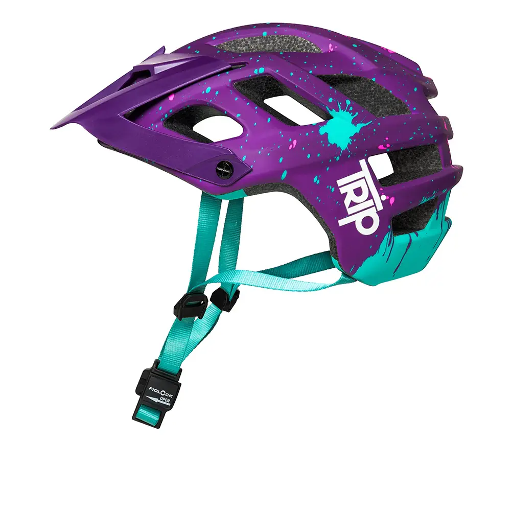 CASCO ENDURO EUPHORIA PURPLE/BLUE - TRIP