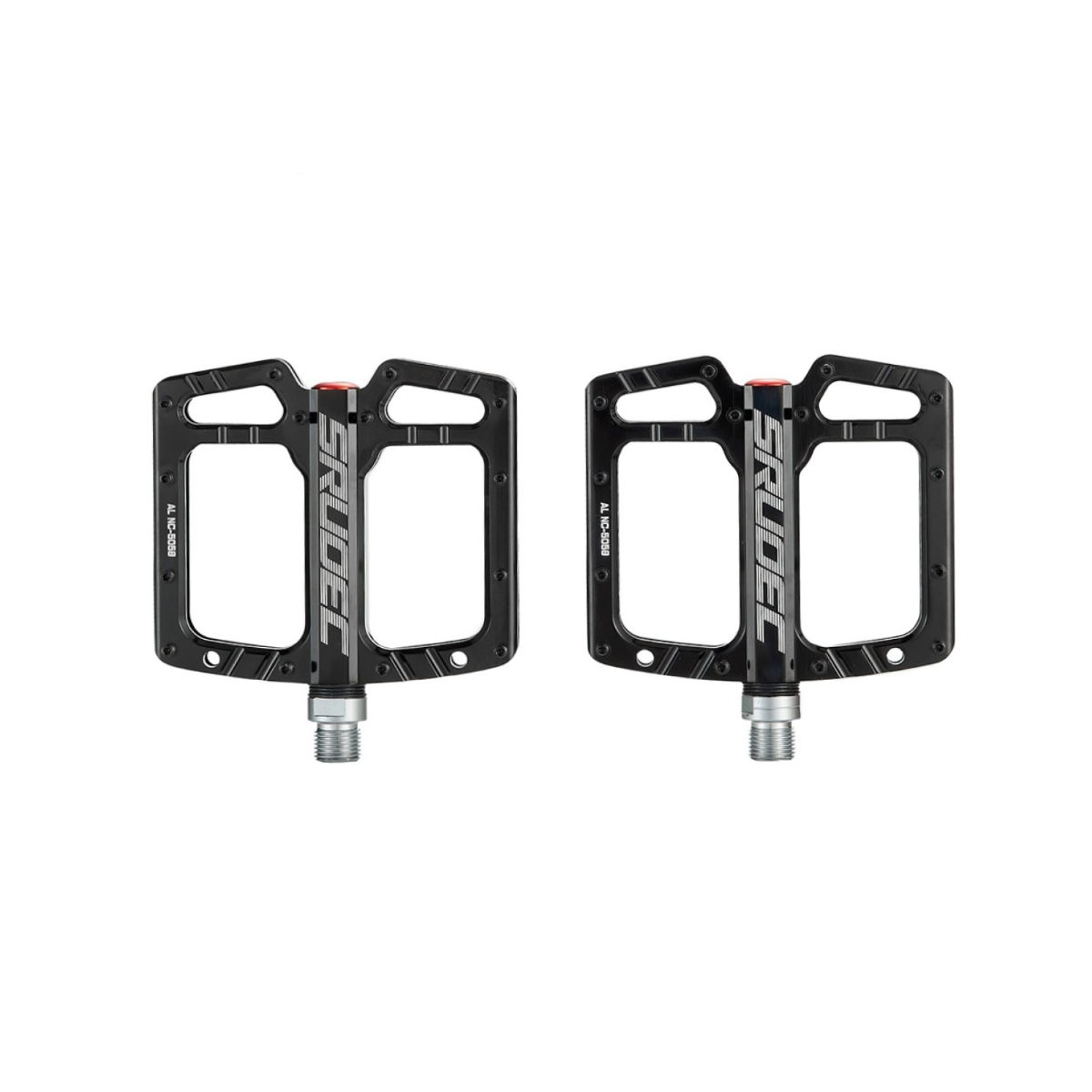 PEDALES ALUMINIO ALLOY NEGRO - SRUDEC