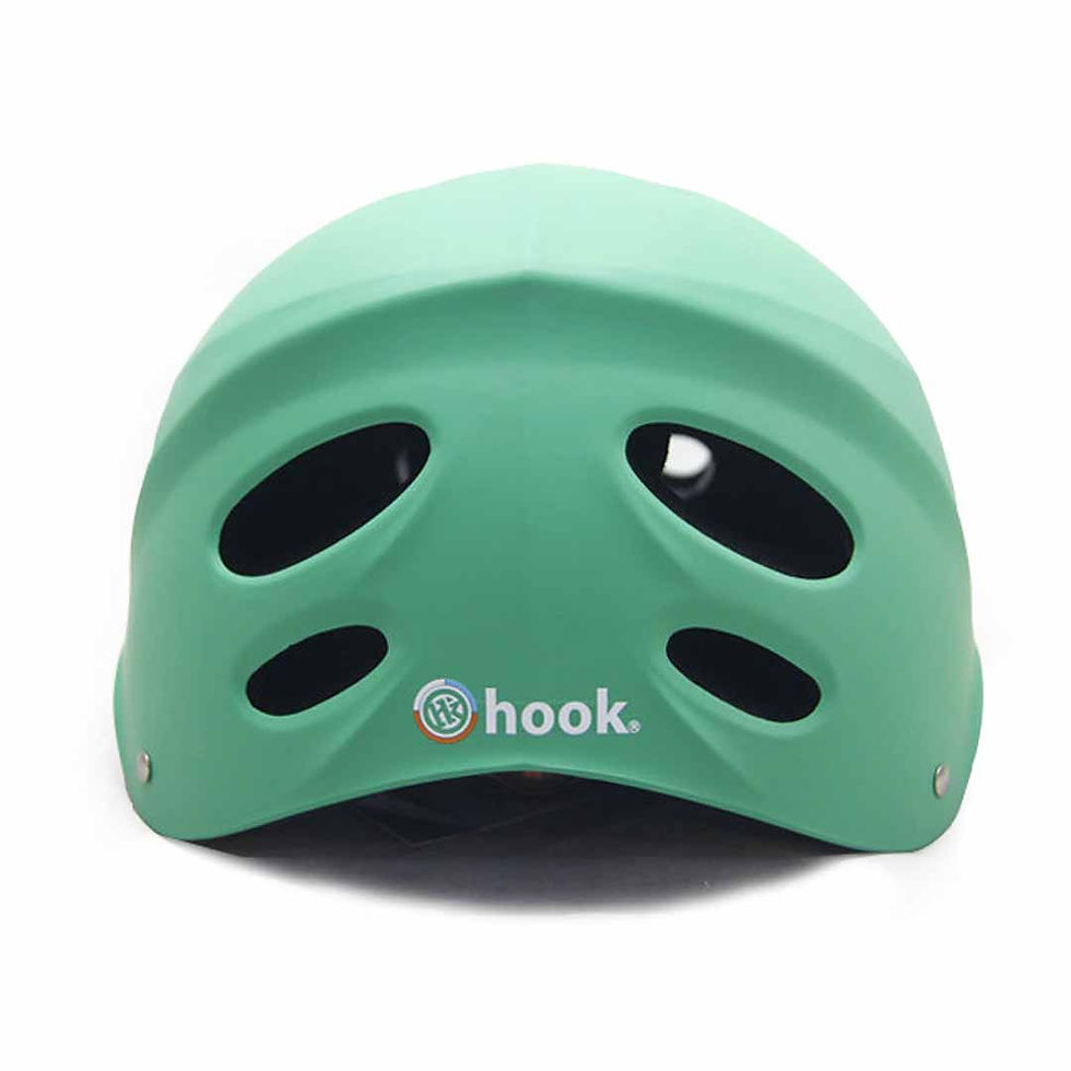 Miniatura: CASCO HOOK STREET CON LUZ VERDE - HOOK