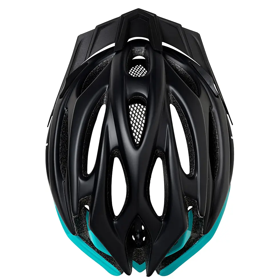 Miniatura: CASCO MTB DELIRIUM BLACK/TURQ - TRIP