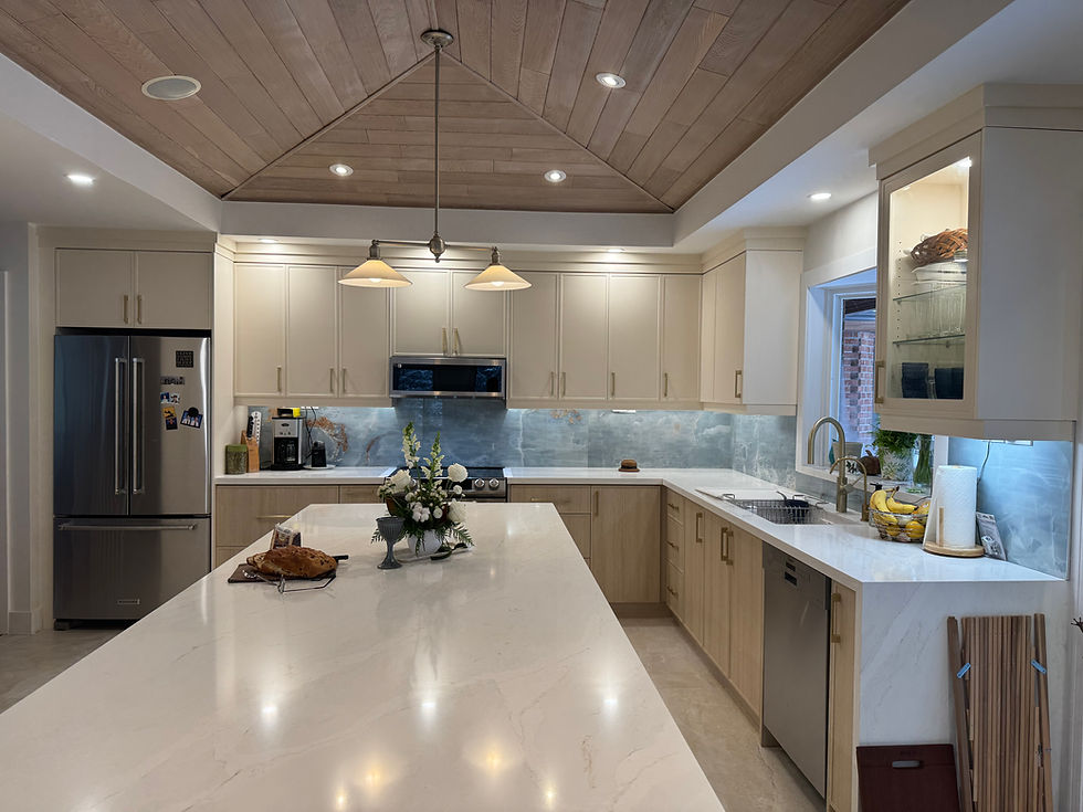 Kitchen in King City Installed by Pearl Knstructions