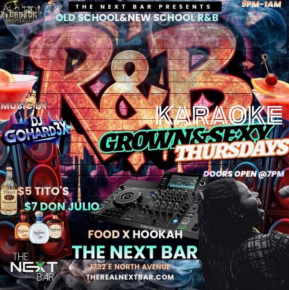 Karaoke Grown and Sexy Thursdays 