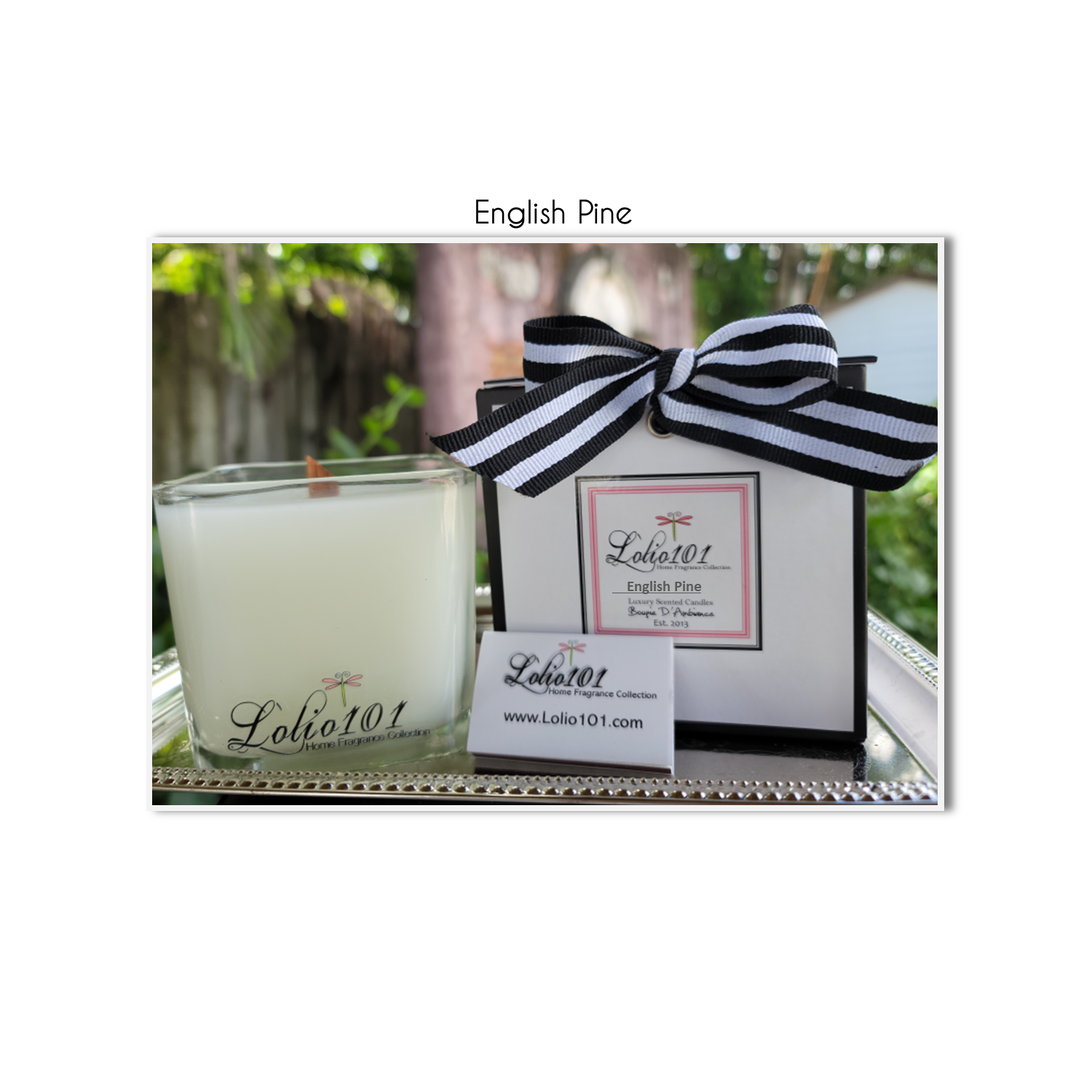 English Pine luxury scented candles 12oz/340g