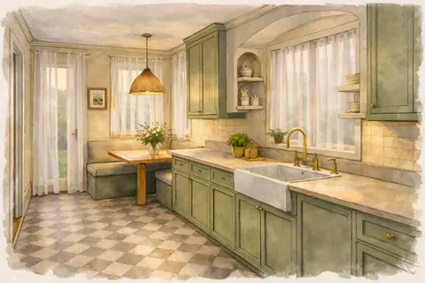 The Elisha - Kitchen Interior