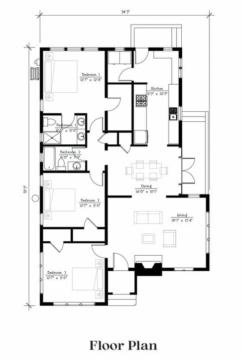 The Elisha - Floor Plan