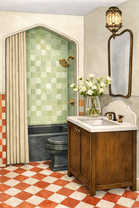 The Farnsworth - Bathroom Interior