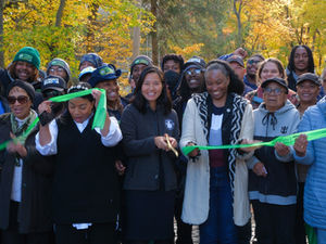 Mattahunt Woods Urban Wild Ribbon Cutting