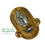 Thumbnail: Olive wood Holy Water Font with Holy Family image, frankincense, and olive leaves – handcrafted in Bethlehem