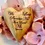 Thumbnail: Olive wood 3D Hearts, Verse John 4:19, Wooden hearts Valentine Gift