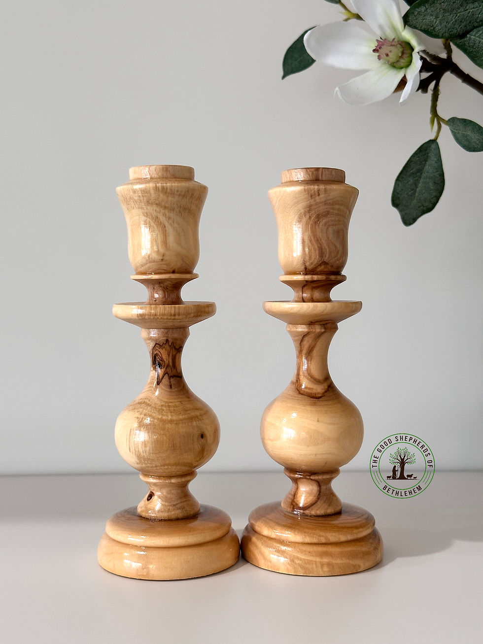 Miniatura: Candelabros de 6,5", juego de dos