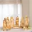 Thumbnail: Olive wood Nativity Set Figurines, 12 piece nativity scene figurines