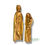 Miniatura: Hand Carved Olive Wood Holy Family Set | Mary and Joseph with Baby Jesus
