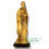 Miniatura: Estatua de madera de olivo de San José y el Niño Jesús | Escultura tallada a mano de Tierra Santa