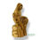 Thumbnail: Modern Hand Carved Olive Wood Pieta Statue