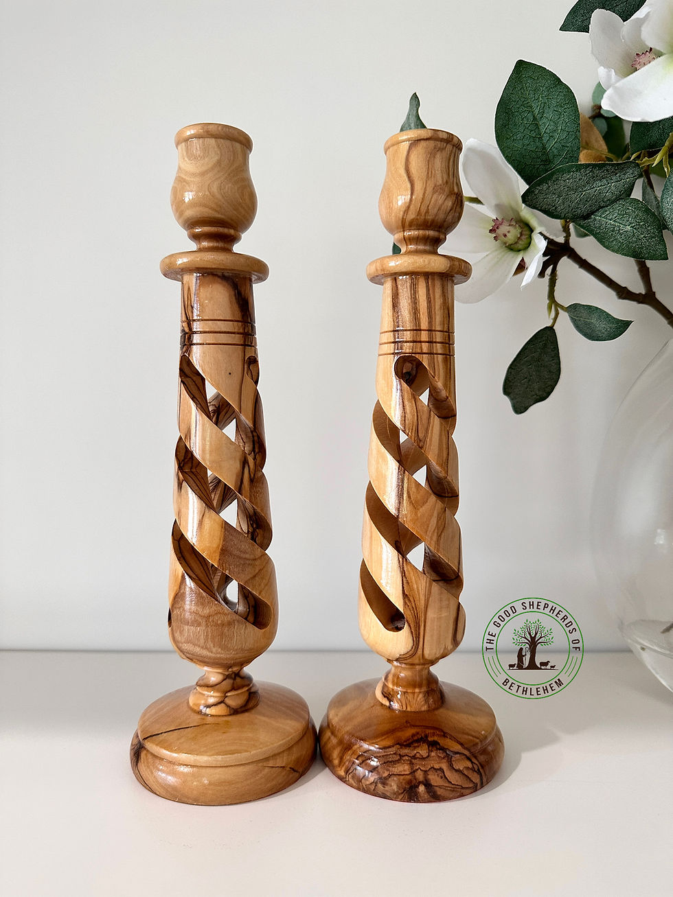 Miniatura: Candelabros de 10", juego de dos