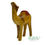 Thumbnail: Olive wood camel front view