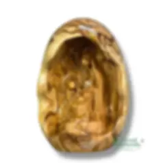 Hand Carved Olive Wood Holy Family Grotto | Nativity Scene Figurine