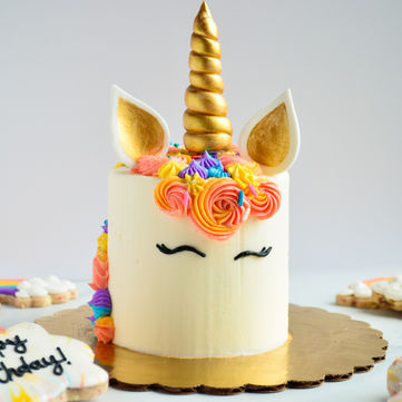 Mini Unicorn Cake