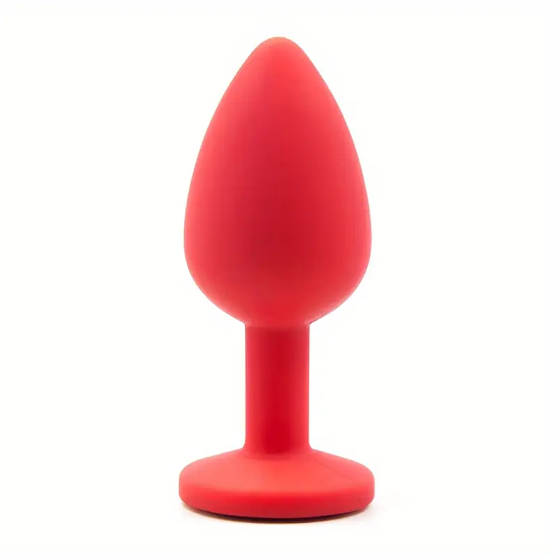 Plug Anal Silicona RojoXS