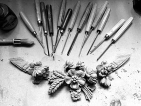 Work in progress Oak swag.