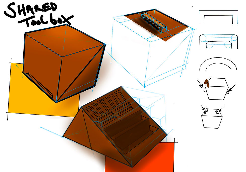 Exploratory Sketches of Data Collecting Toolboxes