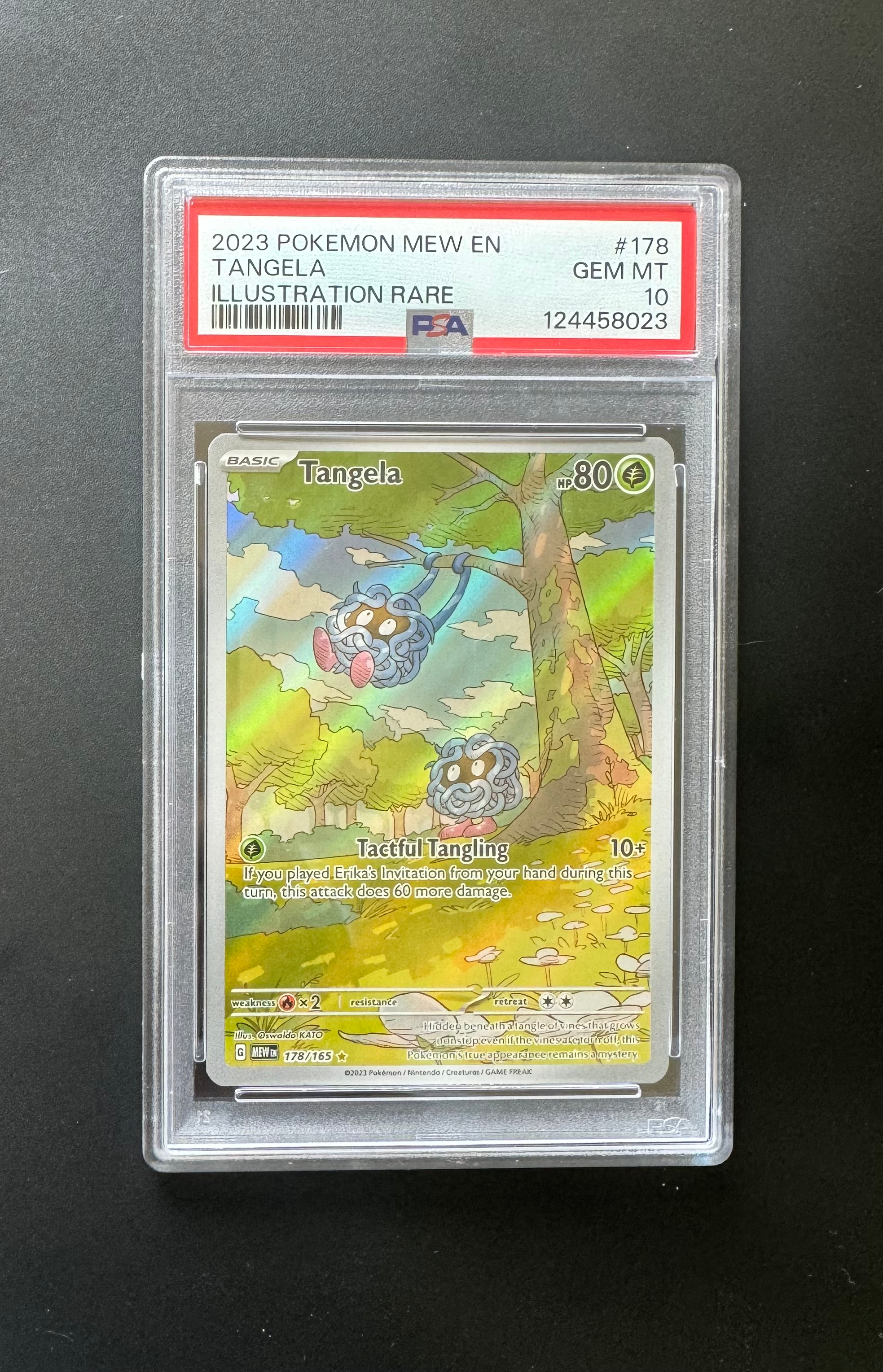 Tangela 218/217 PSA 10 