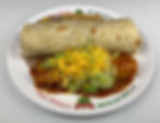 #6 BEEF BURRITO & CHEESE ENCHILADA