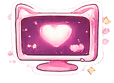 cat ears pink tv