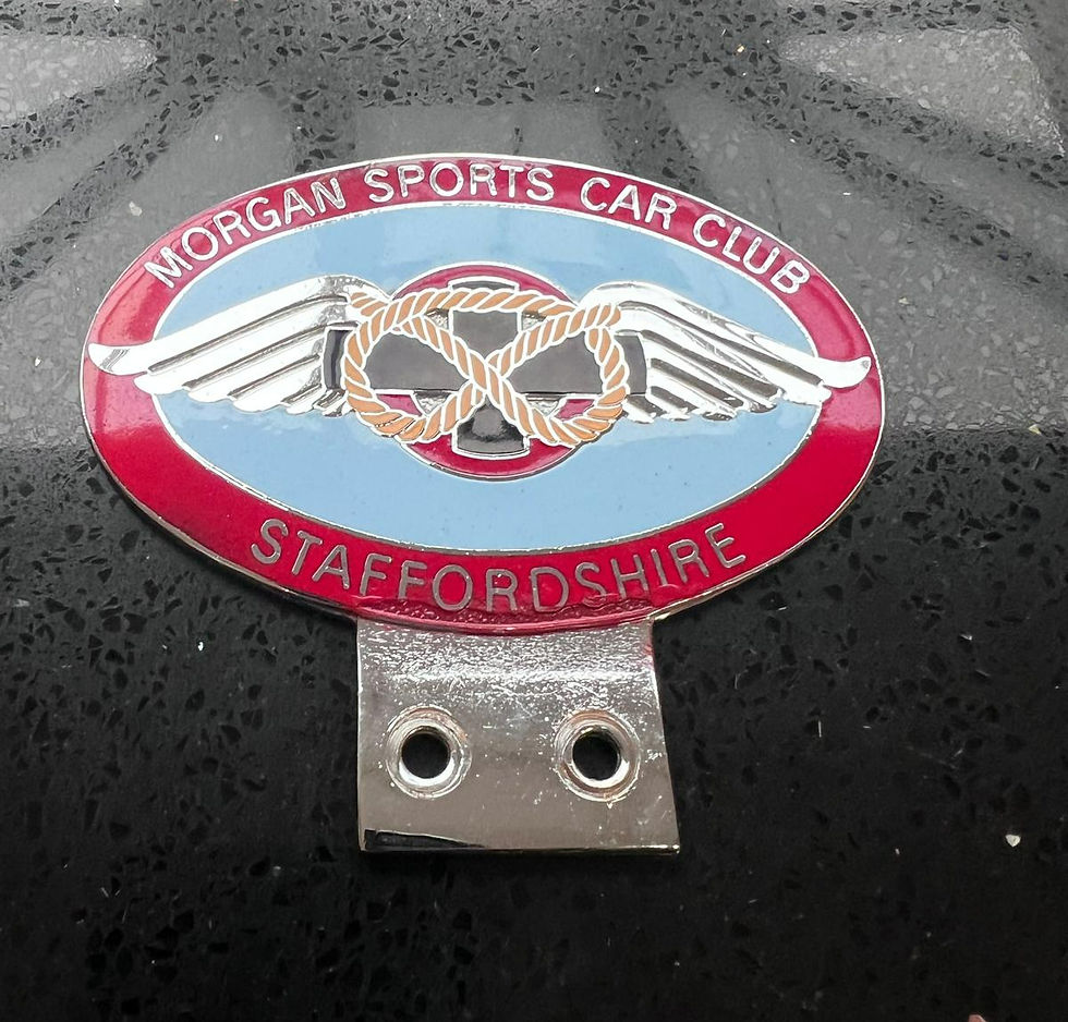 Morgan Sports Car Club, Staffordshire Centre, front
