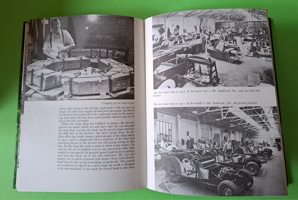 Thumbnail: Morgan, First and Last of the Real Sports Cars, Factory