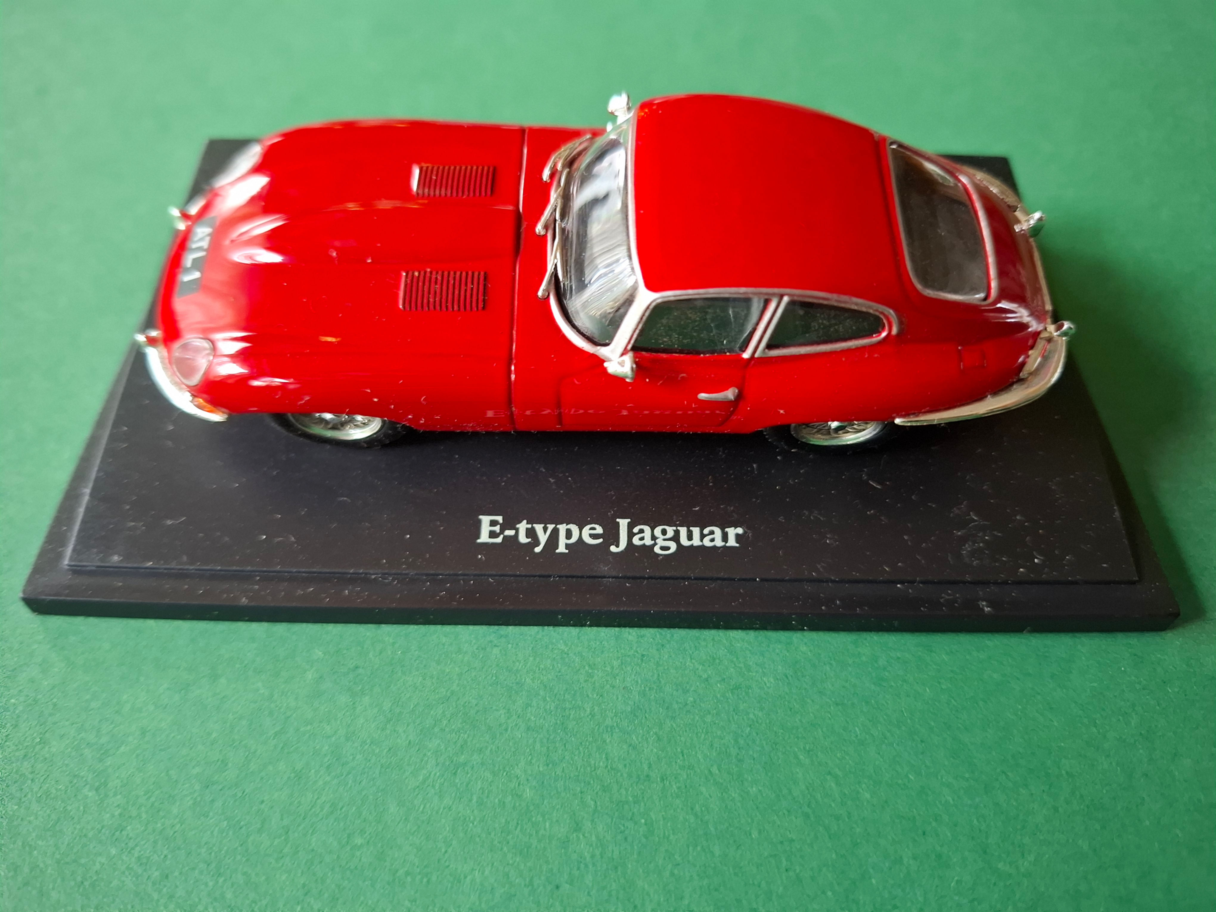 Jaguar E-Type Coupé, scale 1/43, Atlas
