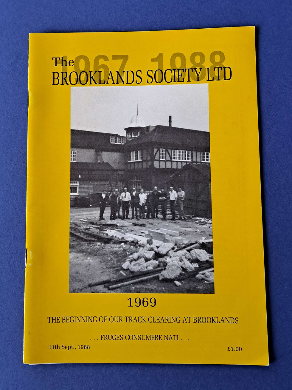 Miniaturbild: Brooklands Society Gazette 1988