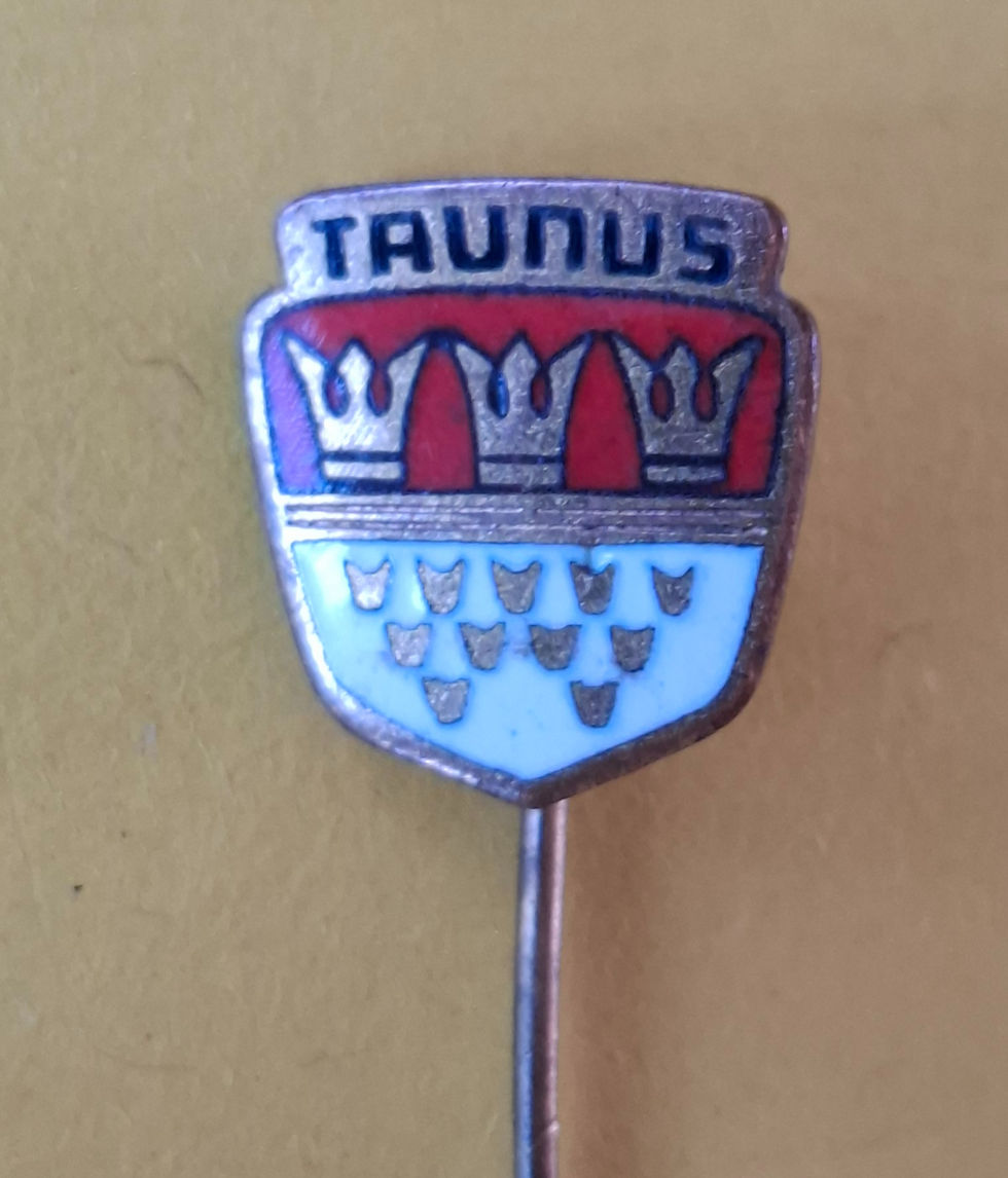 Ford Taunus 1960s enamel pin
