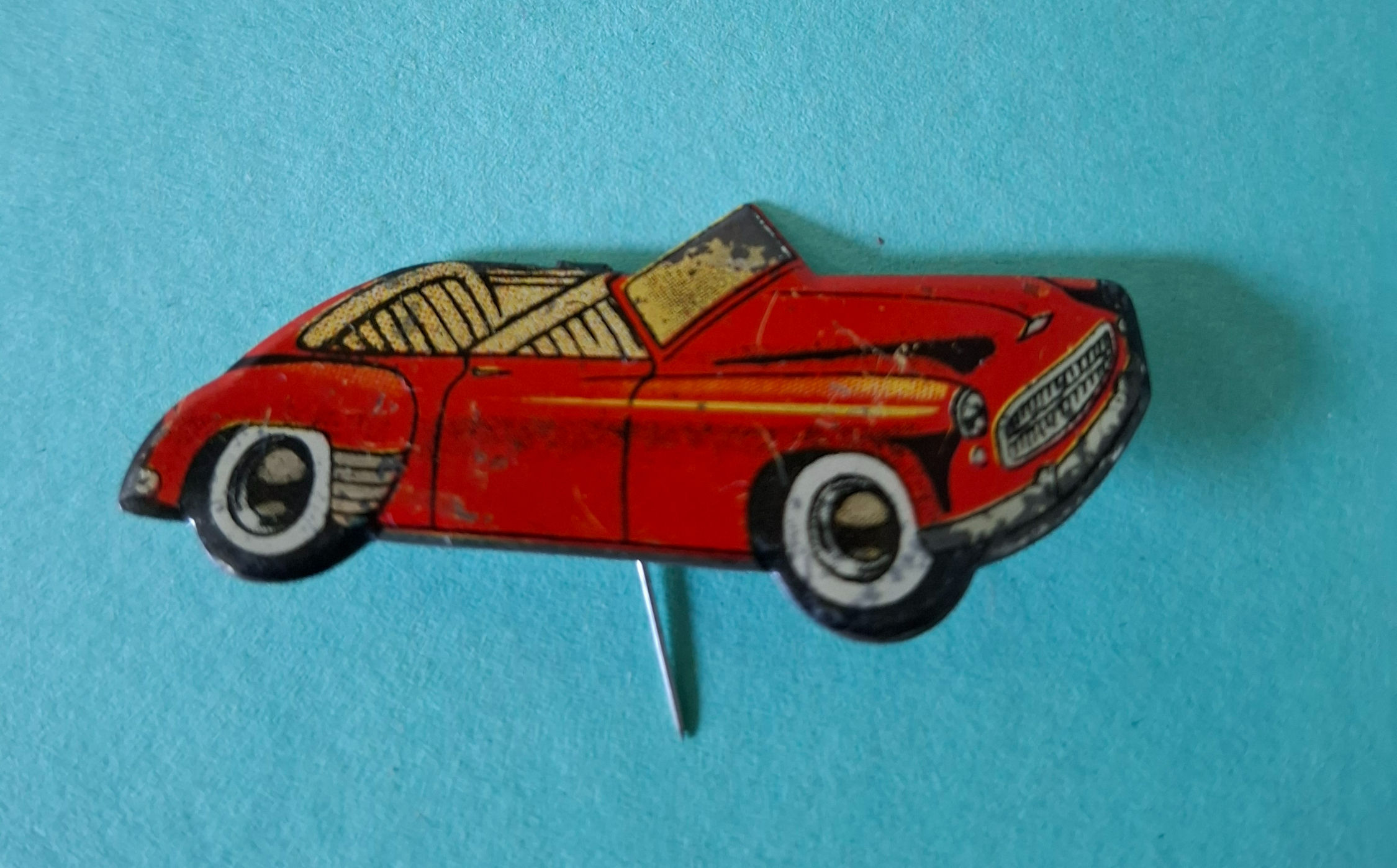 Hillman Minx convertible pin, 1950s