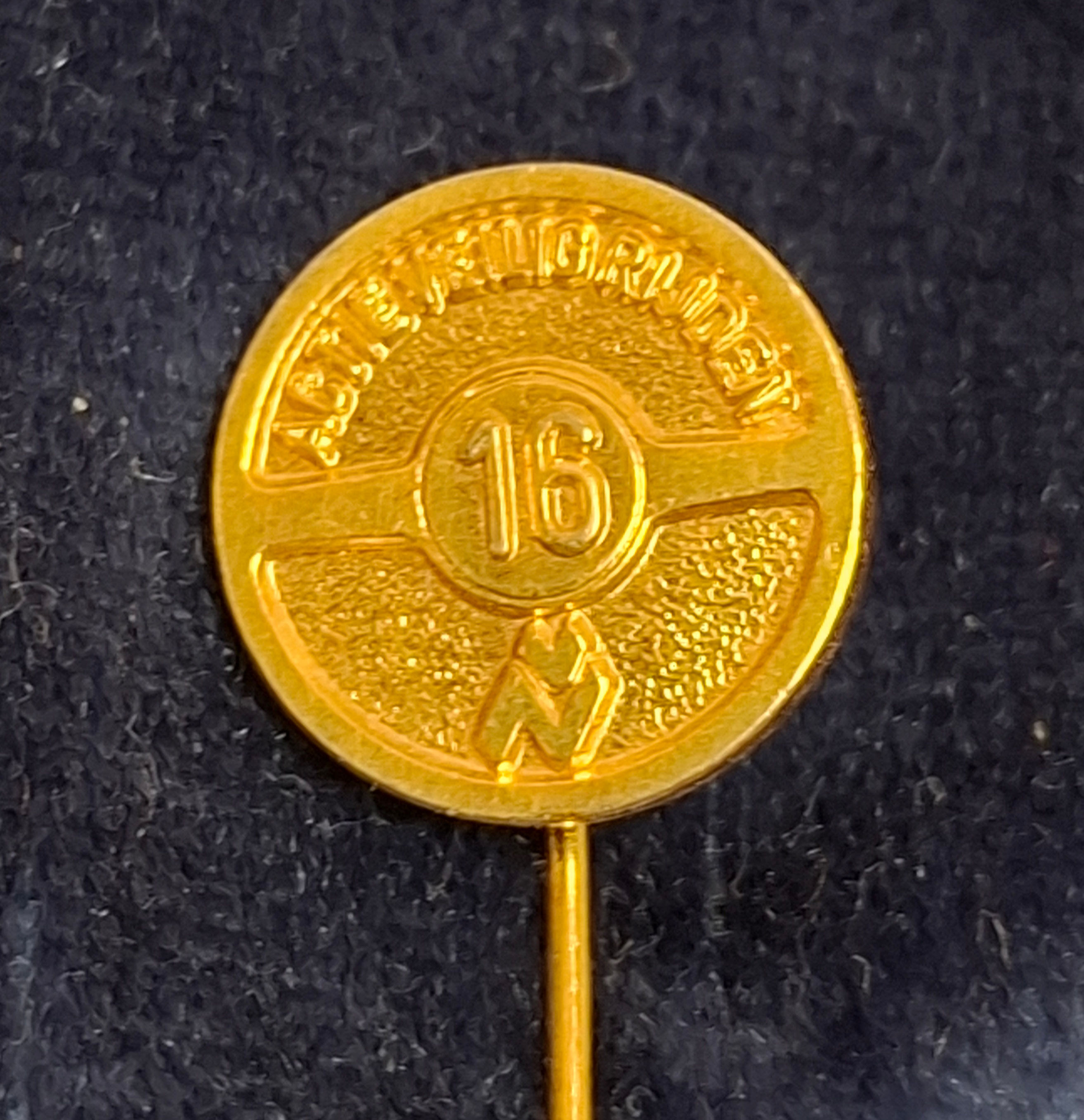 Aktie Veilig Rijden, VVN, 16 years pin